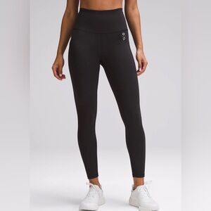 Lululemon Wunder Train High-Rise Tight with Pockets 25" Size 6 Black NWT Peloton